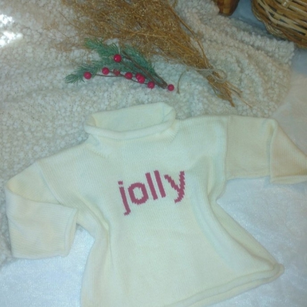 Kids Cream 'Jolly' Sweatshirt